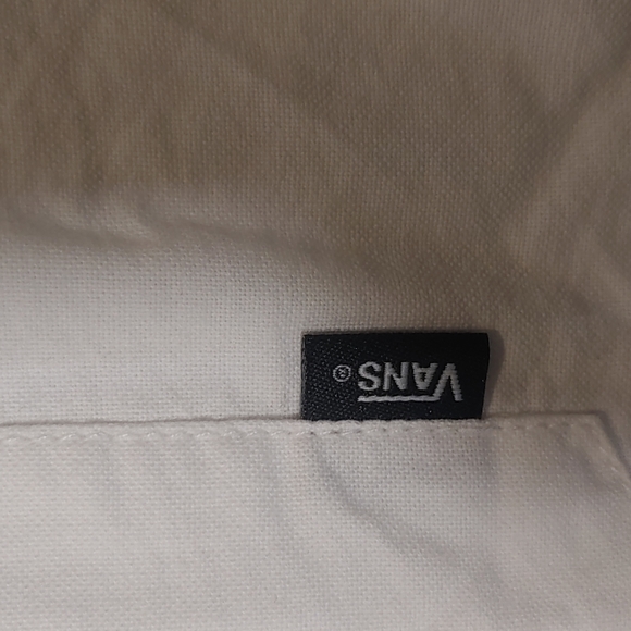 VANS Men's Houser Short Sleeve White Shirt - size Medium - NEW w/tag - Picture 8 of 10